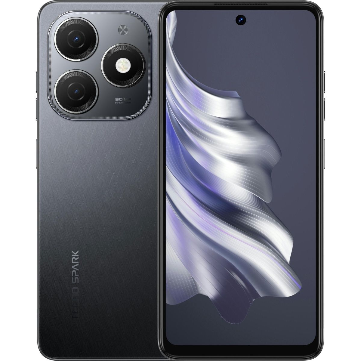 

Смартфон Tecno Spark 20 (KJ5n) 8/256GB Gravity Black (4894947011597)