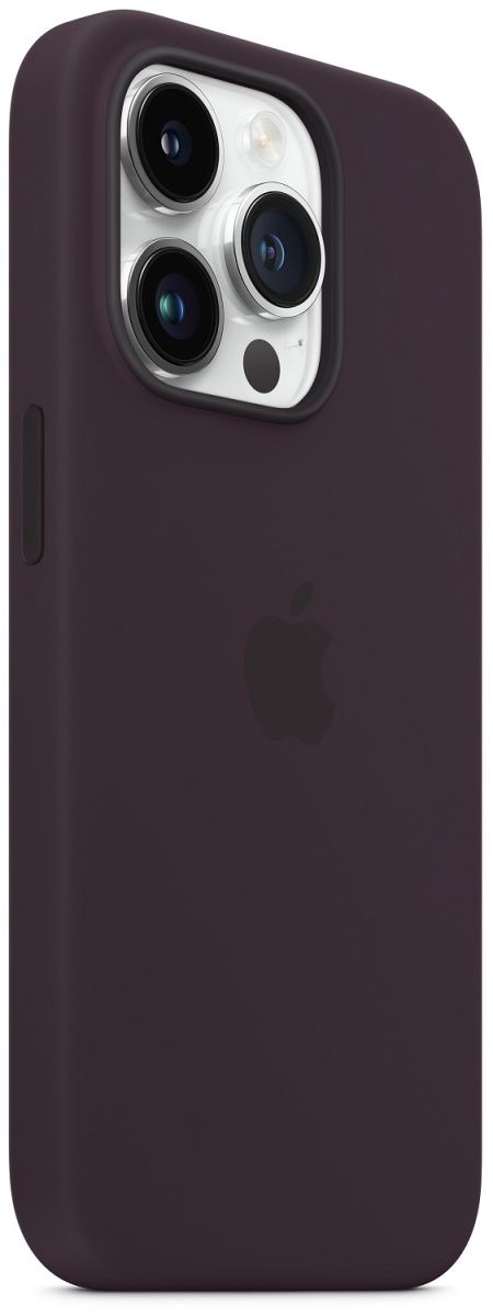 Чохол Apple Silicone Case with MagSafe для iPhone 14 Pro Max (Elderberry) ААА