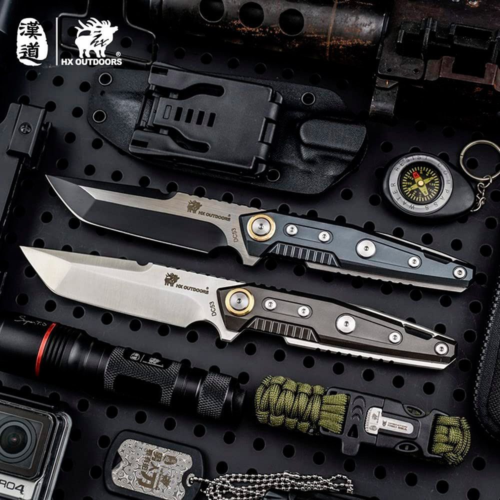 Ніж Xiaomi HX Outdoors Tactical Straight Knife Grey (D-220A)