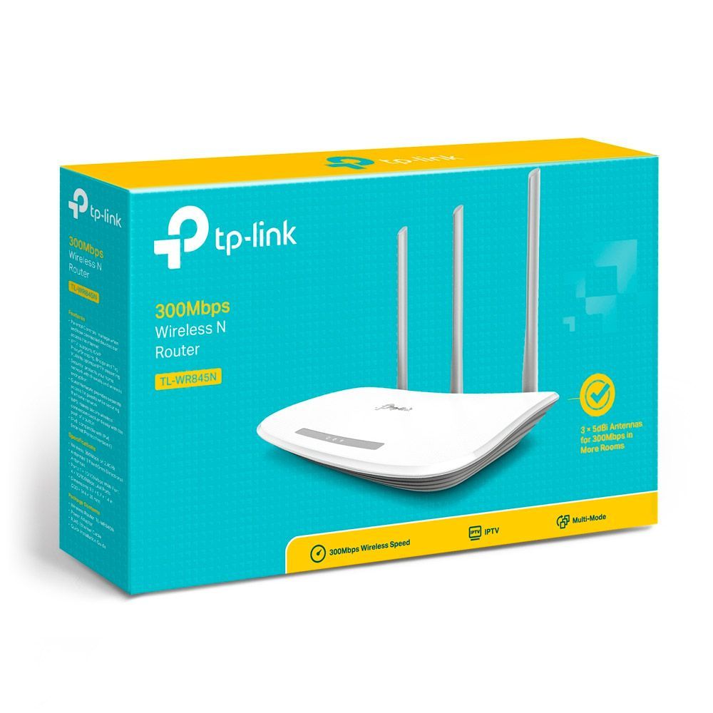 Бездротовий маршрутизатор (роутер) TP-Link TL-WR845N