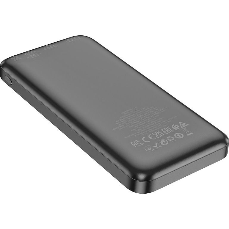 Зовнішній акумулятор Hoco J101 Astute 10000mAh 22.5W Black