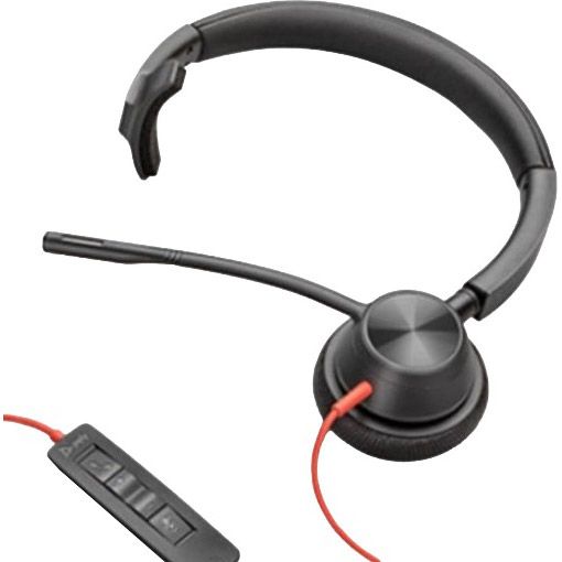 Комп`ютерна гарнітура Poly Blackwire 3310-M USB-A/C (8X216AA) 