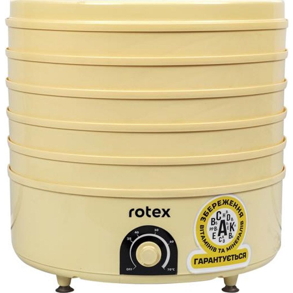 

Сушарка для овочів та фруктів Rotex RD620-Y