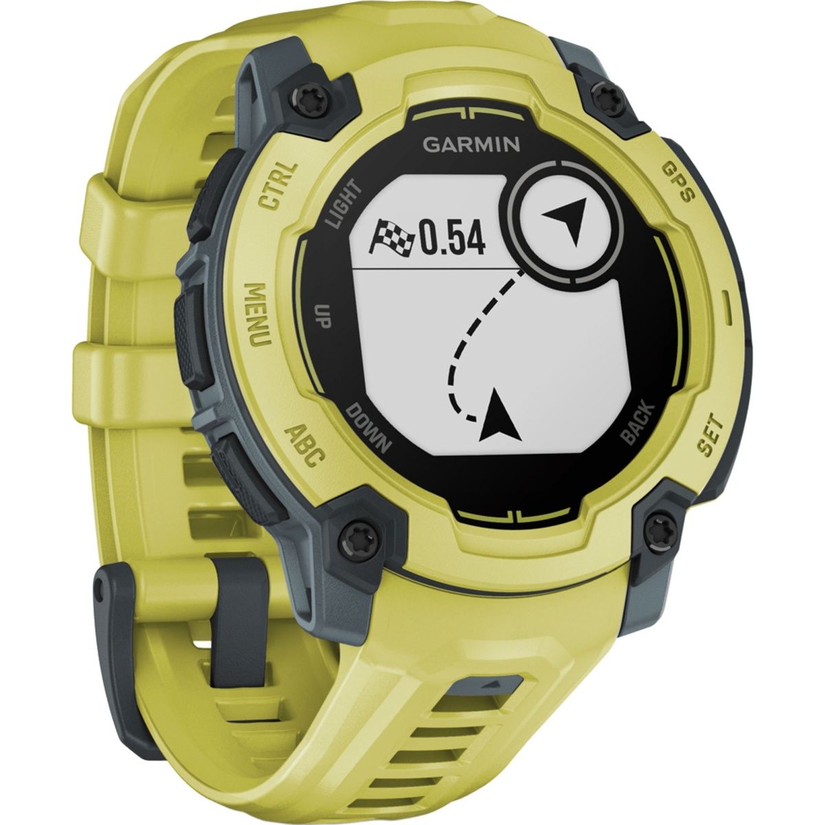 Смарт-годинник Garmin Instinct E 45mm Electric Lime with Electric Lime Band (010-02933-01)