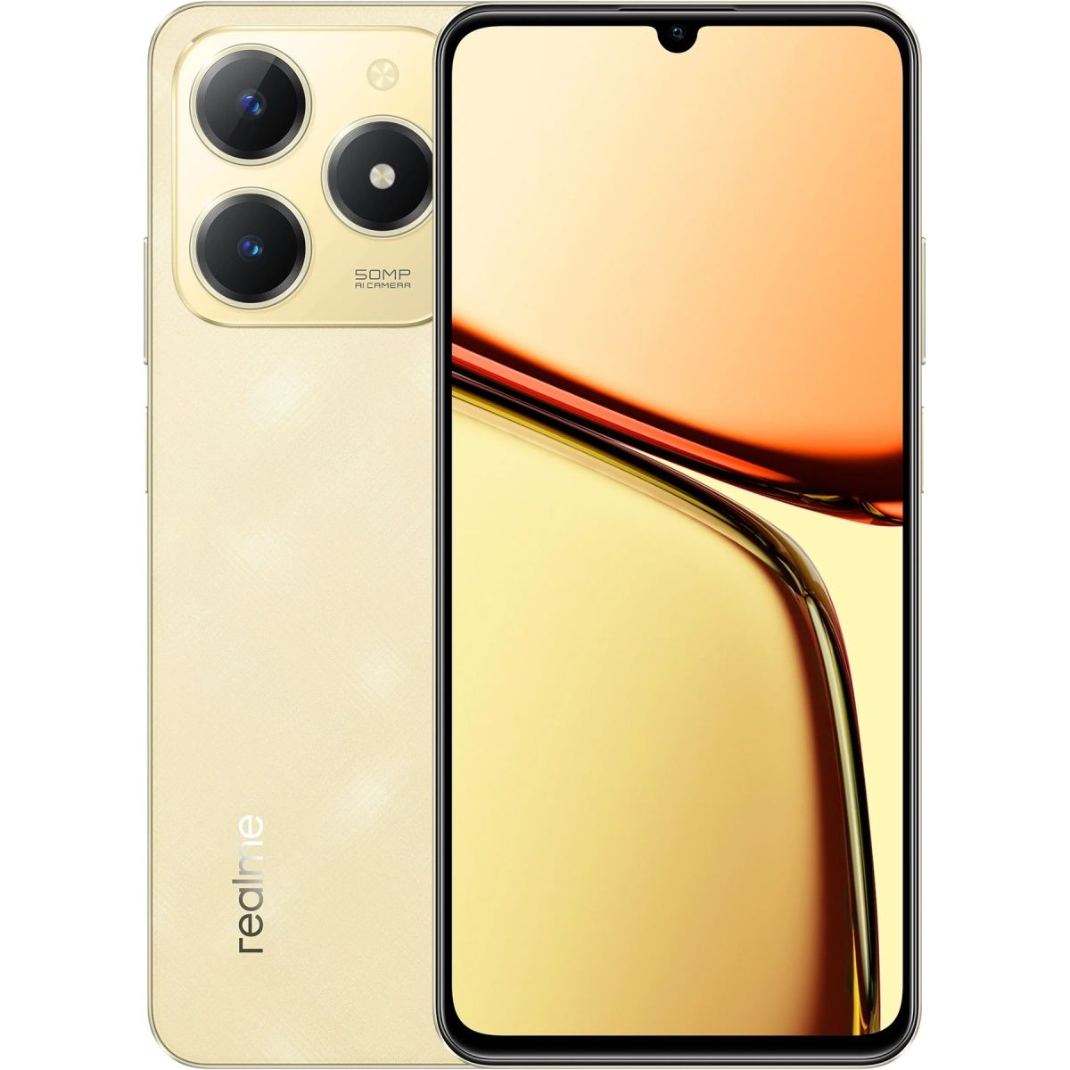 

Смартфон Realme C61 8/256GB Sparkle Gold Global EU