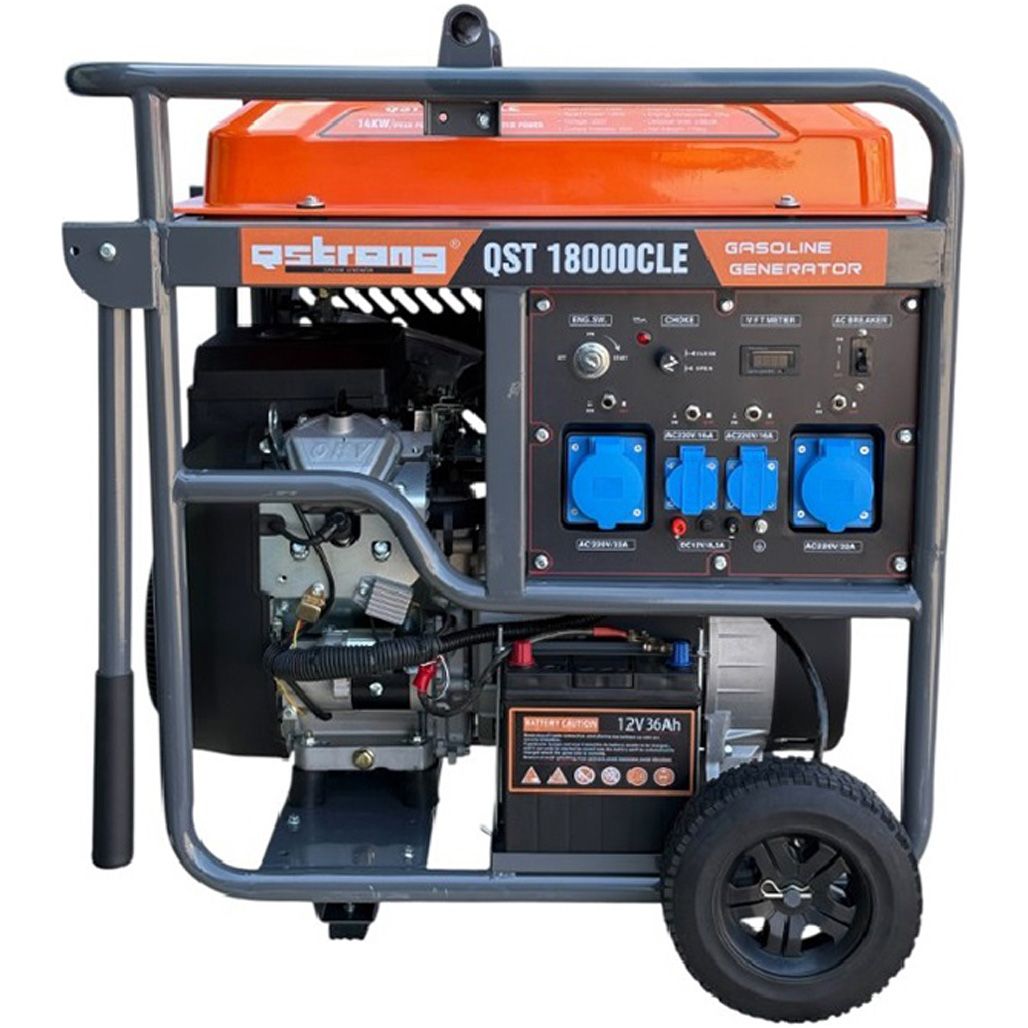 

Генератор бензиновий QST QST18000CLE (DD0006833)