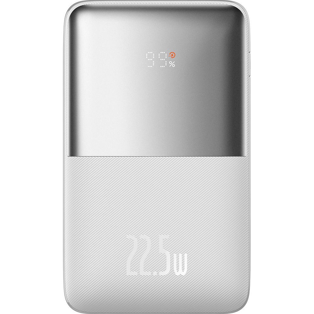 

Зовнішній акумулятор Baseus Bipow Pro Digital Display 20000mAh PD 22.5W White (PPBD040302)