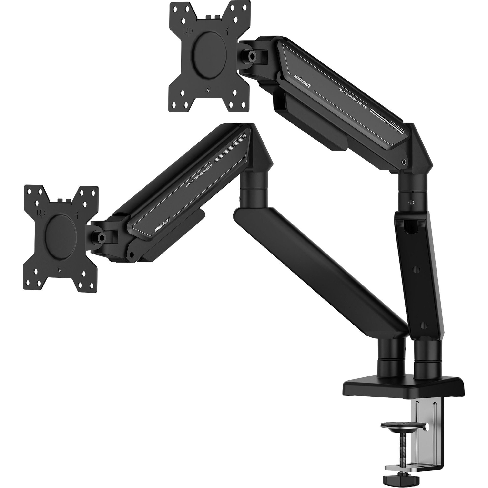 

Настольное крепление для монитора Anda Seat Stealth II Duo Full Black (AD-W-A6D-2S-BB)