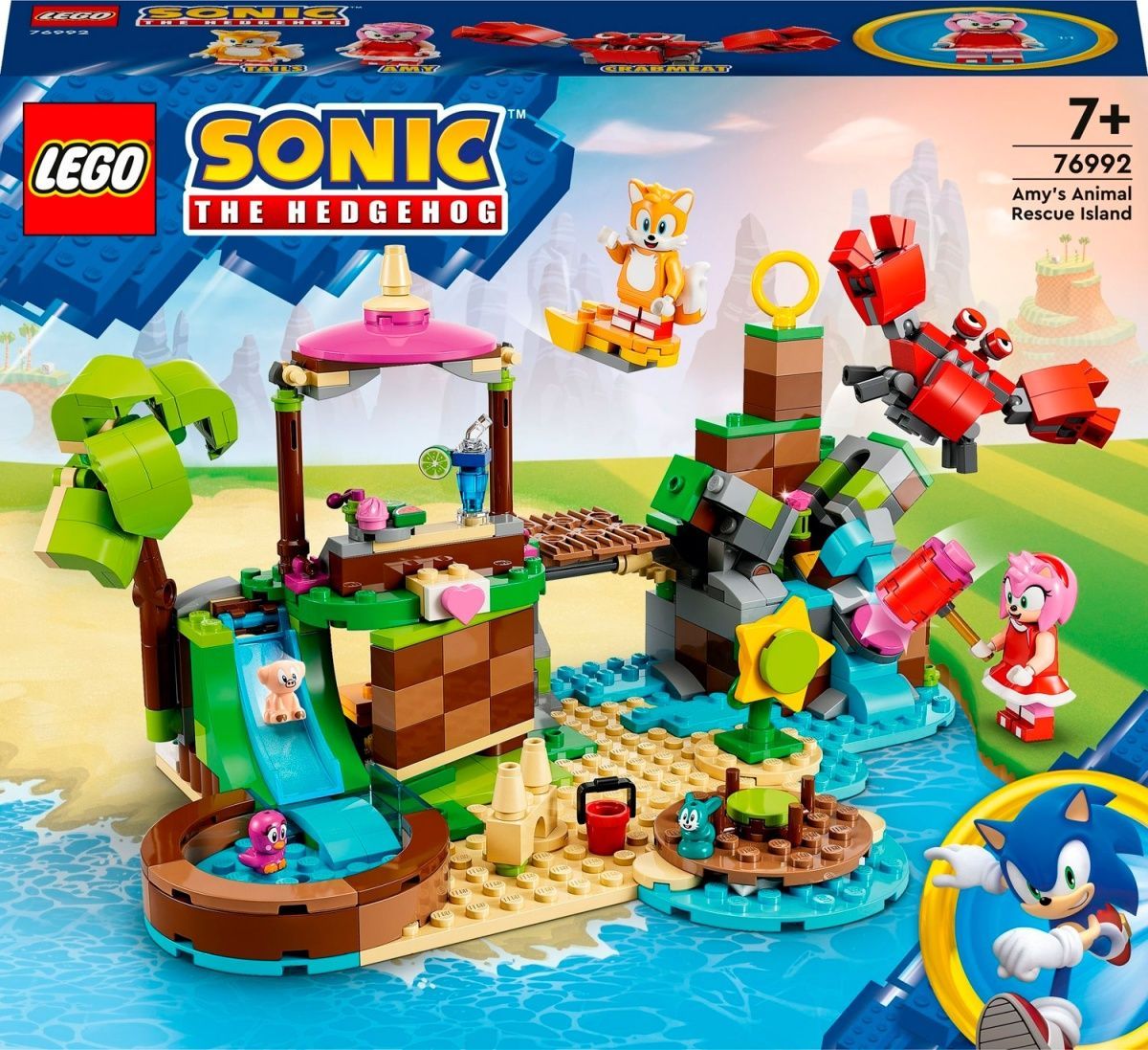 Конструктор LEGO Sonic the Hedgehog Острів Емі для порятунку тварин (76992)
