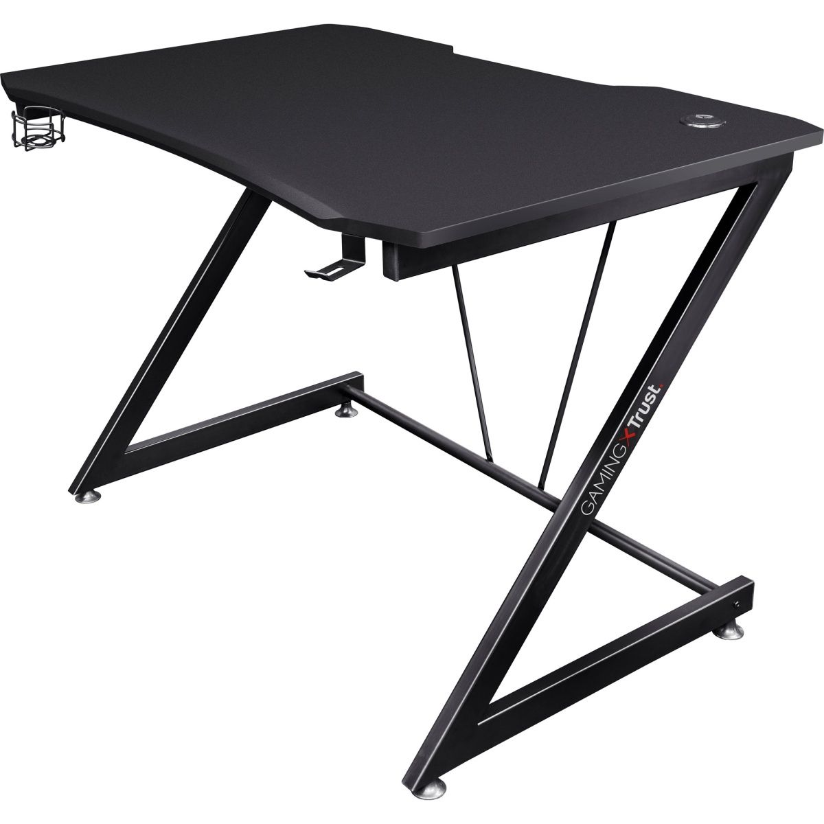 

Комп'ютерний ігровий стіл Trust GXT711X Dominus Desk Black (24503)