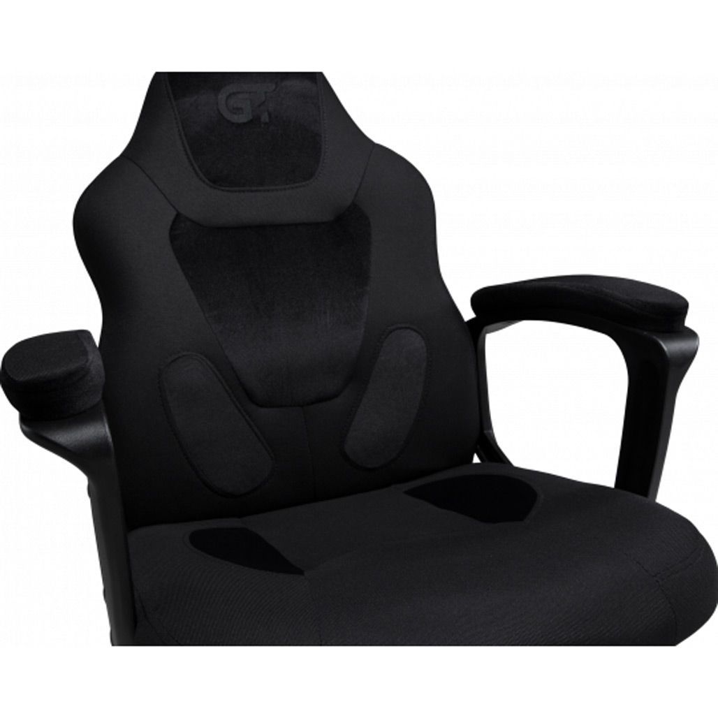 Геймерське дитяче крісло GT Racer X-1414 Fabric Black/Black Suede