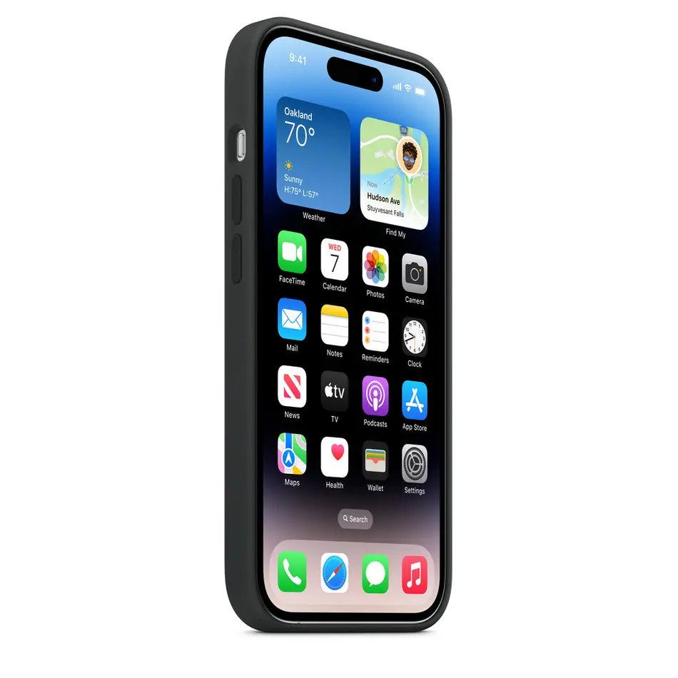 Чохол Apple Silicone Case with MagSafe Midnight для iPhone 14 Pro Max (MPTP3)