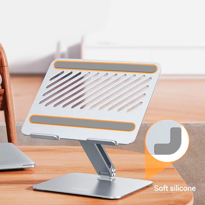 Підставка для ноутбука Ugreen LP339 Adjustable Laptop Stand Silver (UGR-40291)