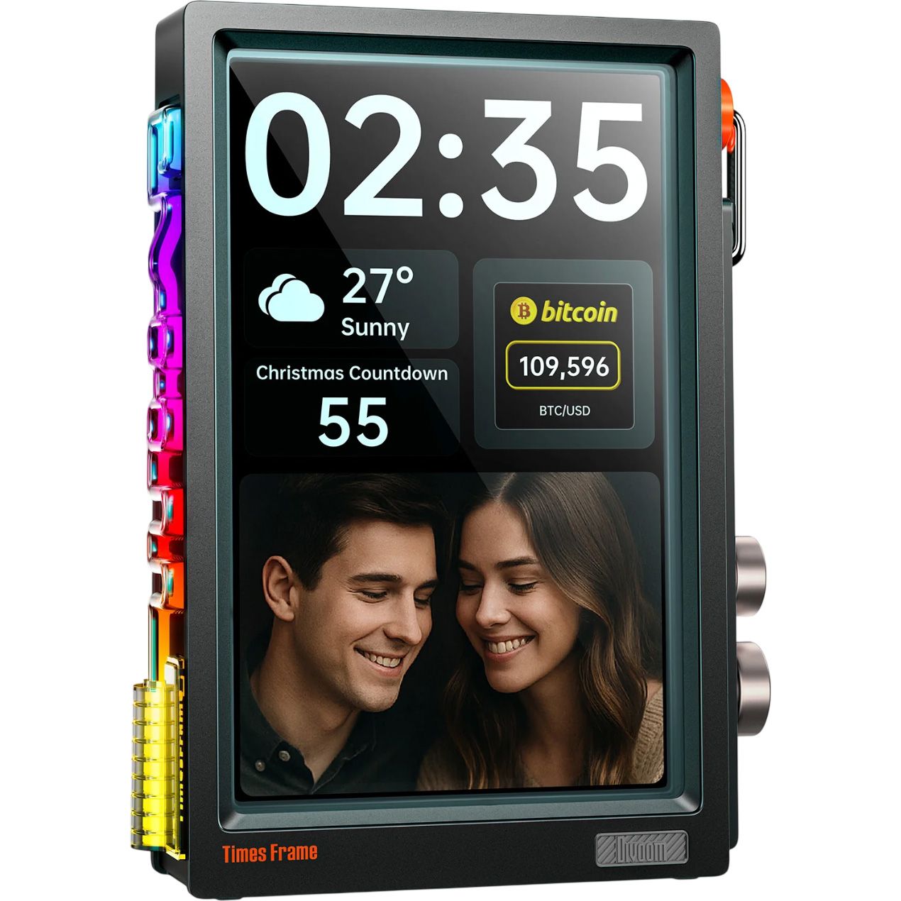 

Интерактивный дисплей Divoom Times Frame Black