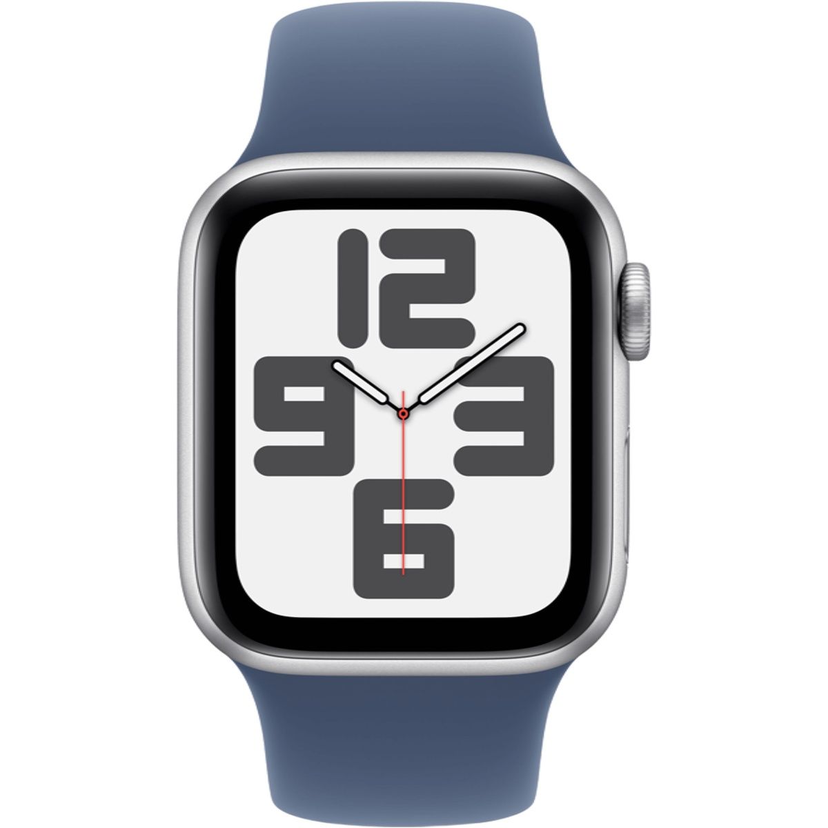 Смарт-годинник Apple Watch SE 2 GPS 40mm Silver Aluminium Case with Denim Sport Band M/L 2024 (MXED3)