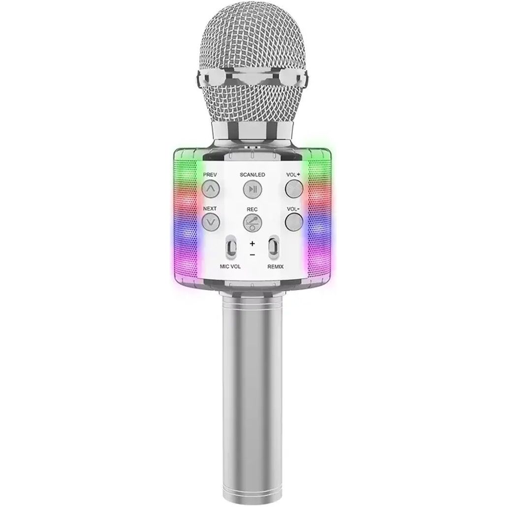 

Мікрофон з караоке Epik WS858L Silver