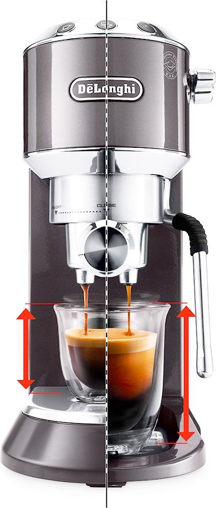 Кавоварка ріжкова Delonghi Dedica Arte EC 885 GY (EC885.GY)