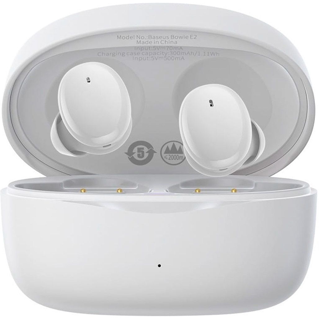

Навушники Baseus Bowie E2 True Wireless Earphones White (NGTW090002)
