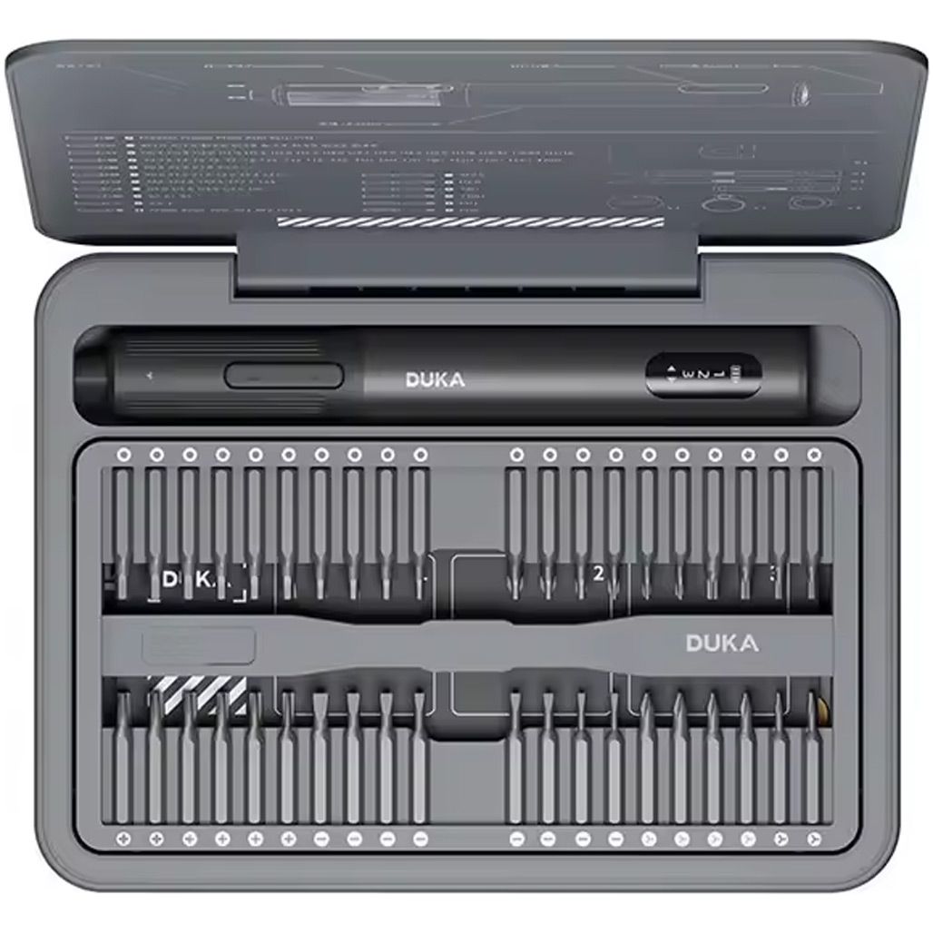

Электроотвертка с комплектом бит Duka E3 Electric Screwdriver Set 95in1
