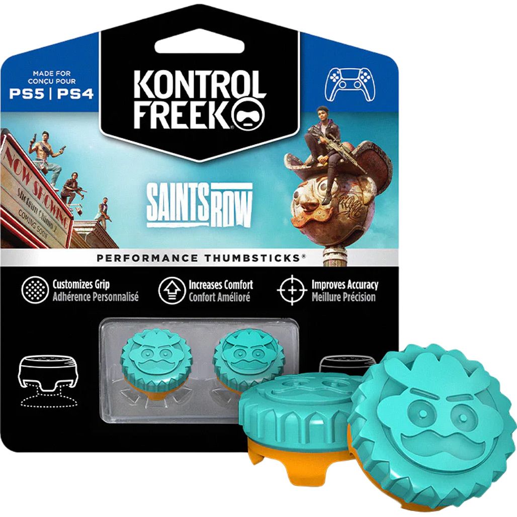 

Накладки на стіки KontrolFreek: Saints Row 2-pack for PS4/PS5 (B0B8Q1C3DV)