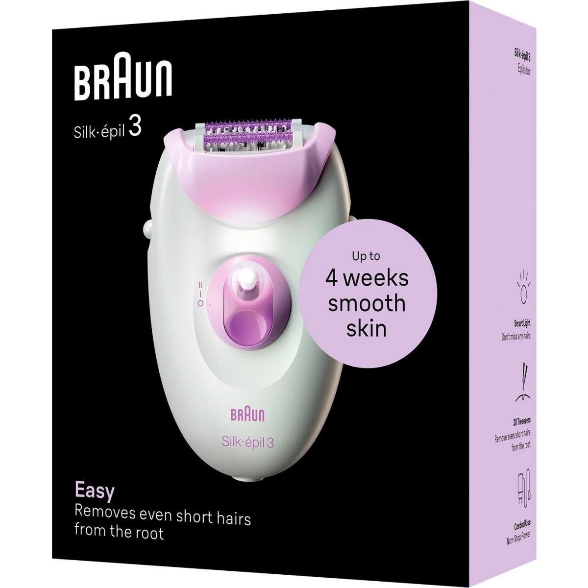 Епілятор Braun Silk-epil 3 SE 3-000