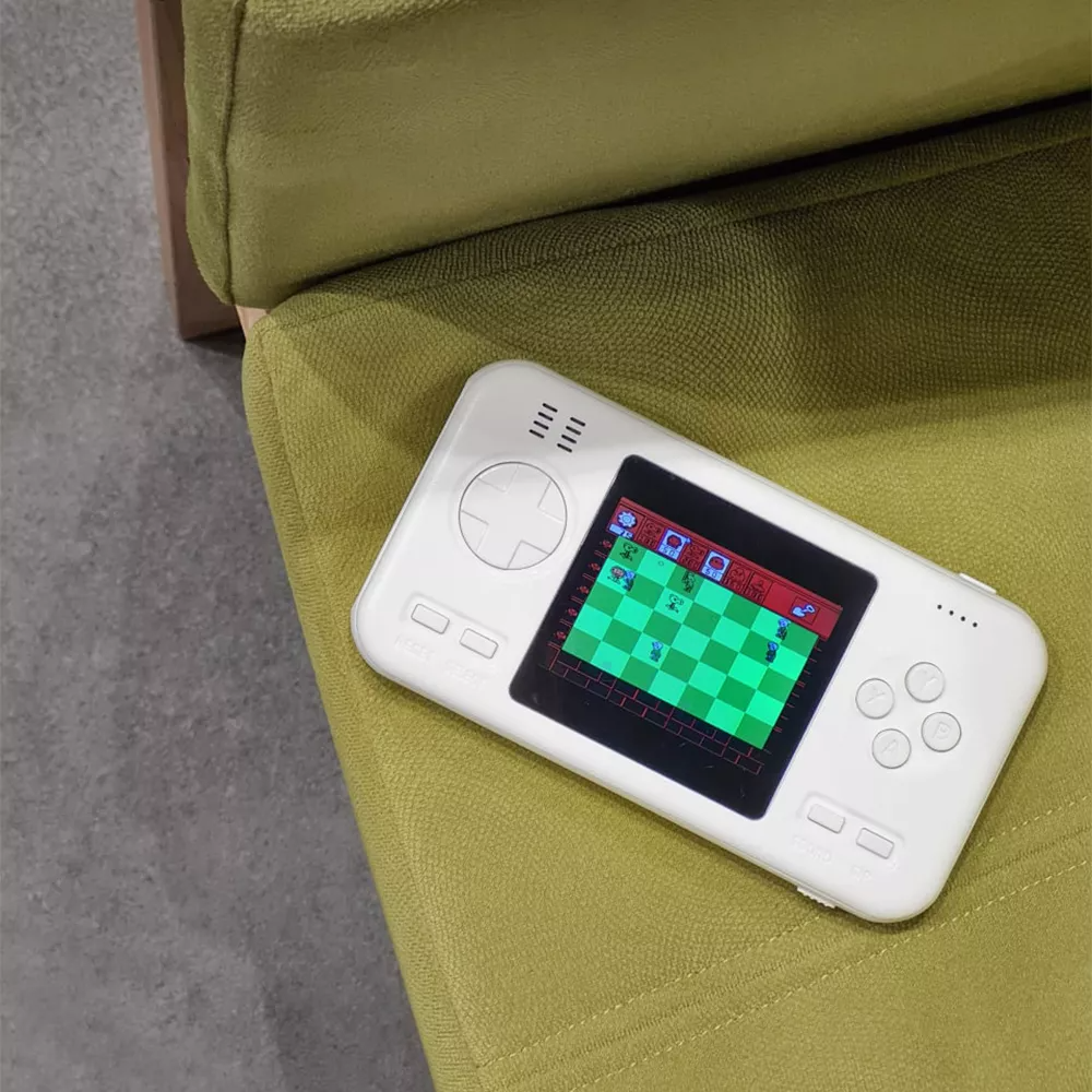 Ретро игровая приставка SUP G-416 Game Box Portable 416-games + Power Bank (White) [77256] 