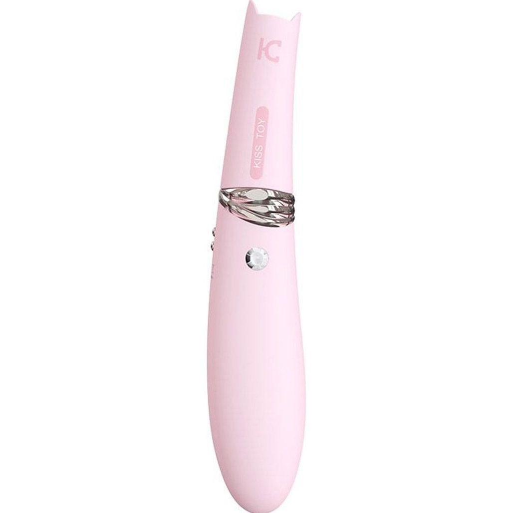 

Вібратор з вакуумною стимуляцією KissToy Miss CC Pink (SO3622)