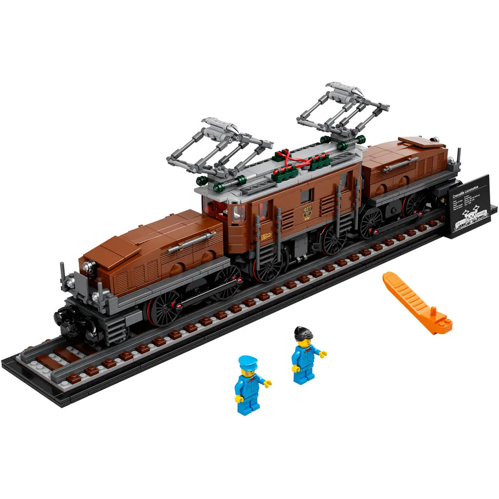 

Конструктор LEGO Creator Expert Локомотив Крокодил (10277)