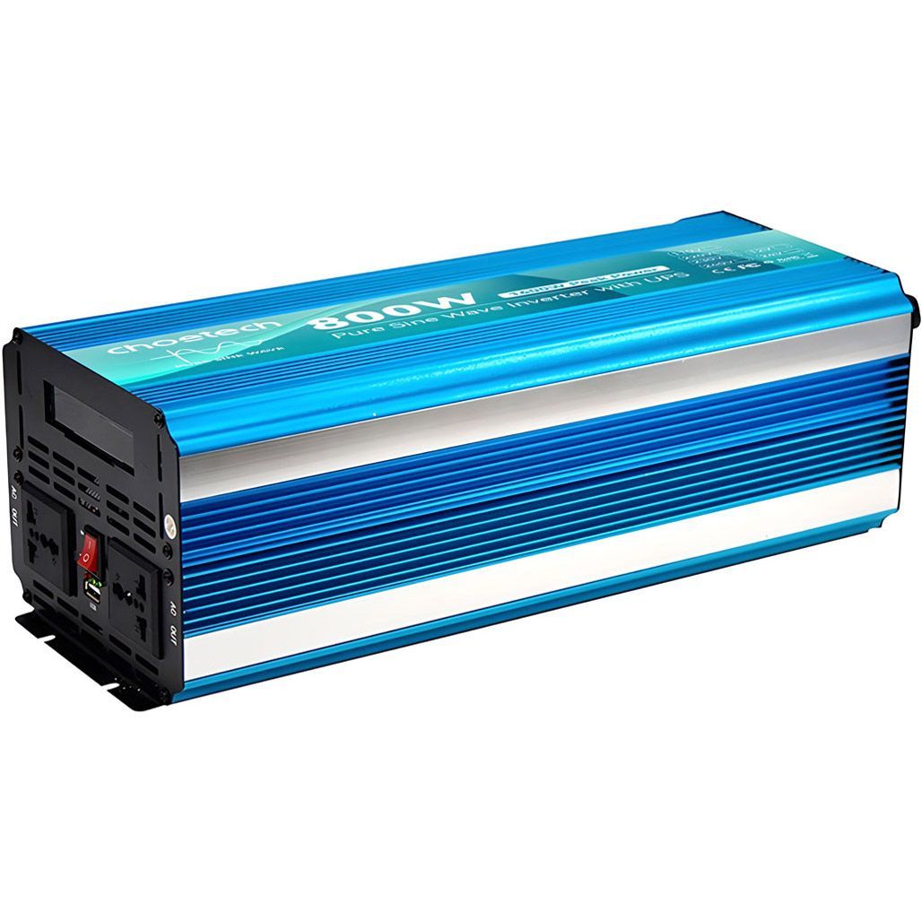 

Автомобільний інвертор Choetech 12/220V 800W (INV-C800WUPS-EU)