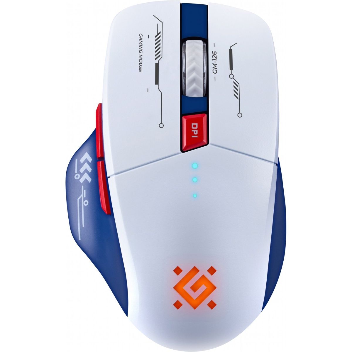 

Мышь Defender Tisa GM-126 White/Blue (52126)