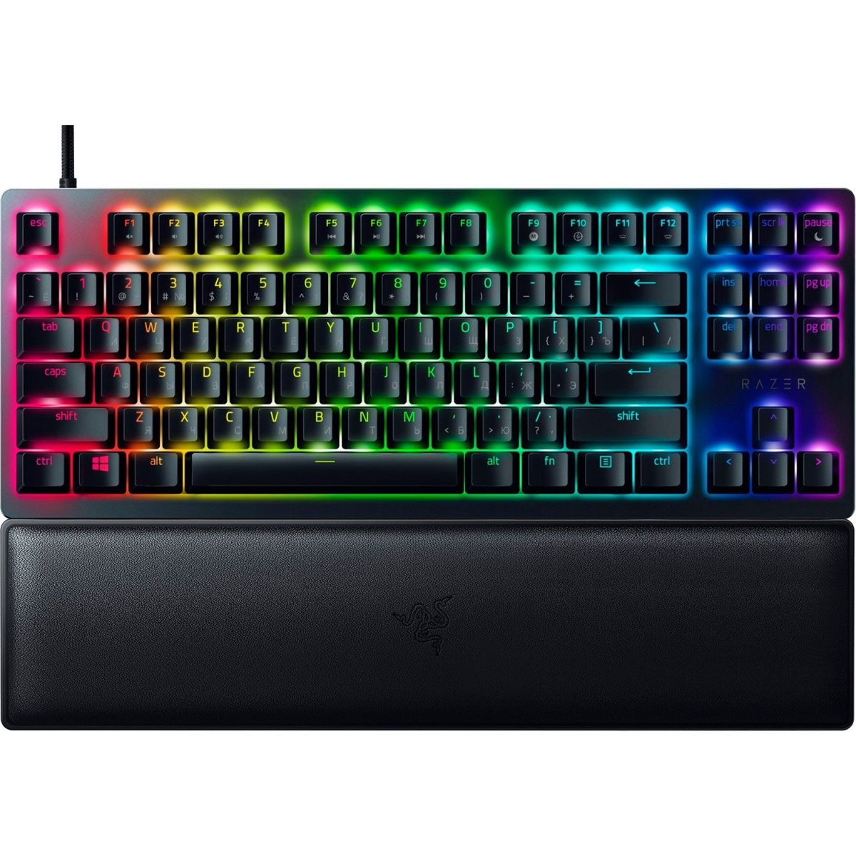 

Клавіатура Razer Huntsman V2 Tenkeyless Red Optical Switch USB RU (RZ03-03940800-R3R1)