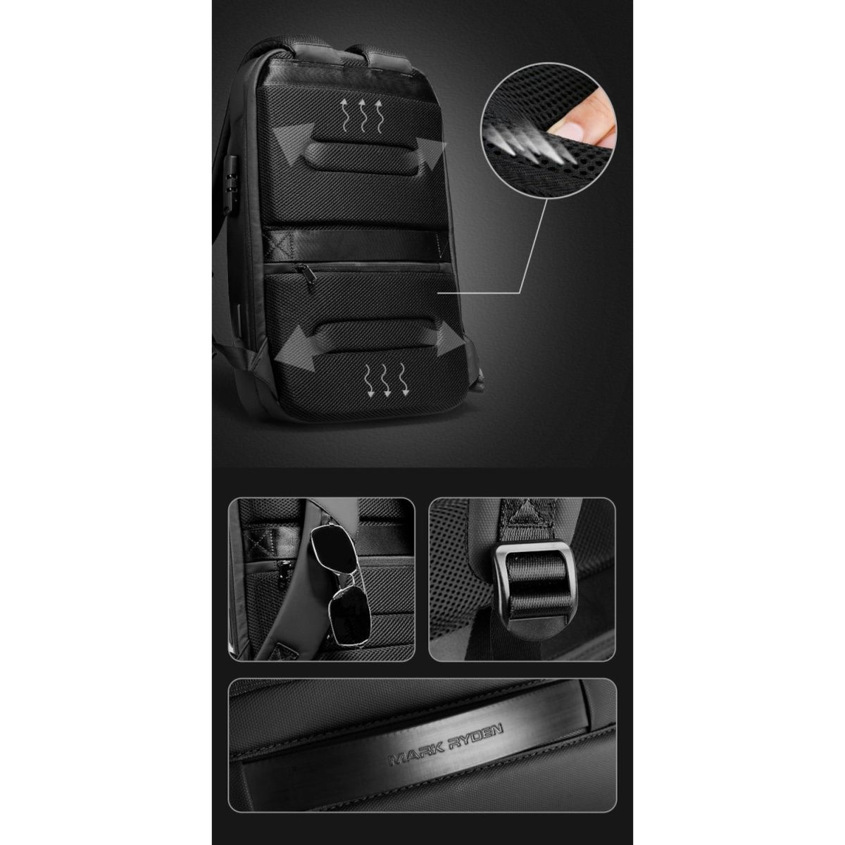 Рюкзак Mark Ryden Odyssey MR9116 Black (MR9116_BK)