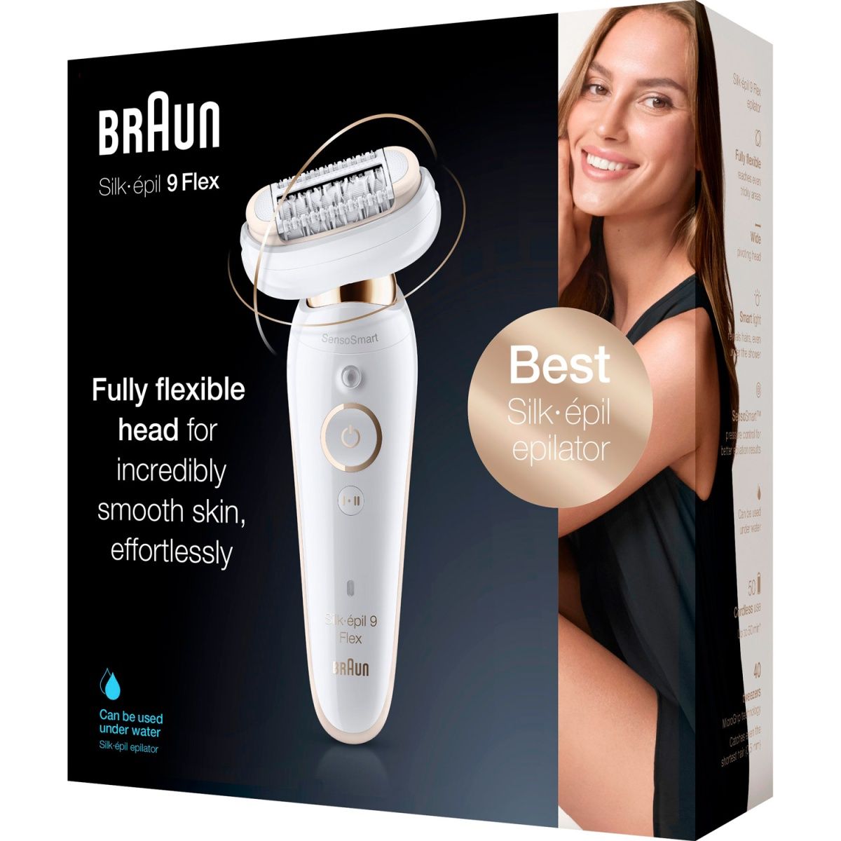 Эпилятор Braun Silk-epil 9 Flex 3D SES 9001 Wet&Dry [79635] 