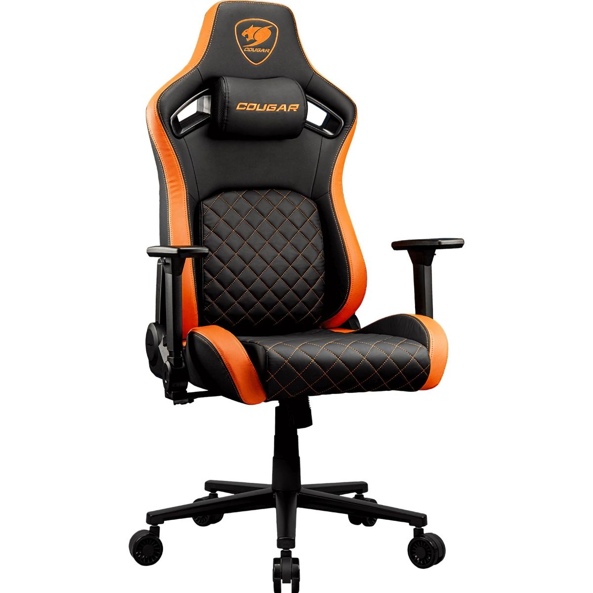 Геймерське крісло Cougar Defensor Black/Orange (3MDFLORB.0001)