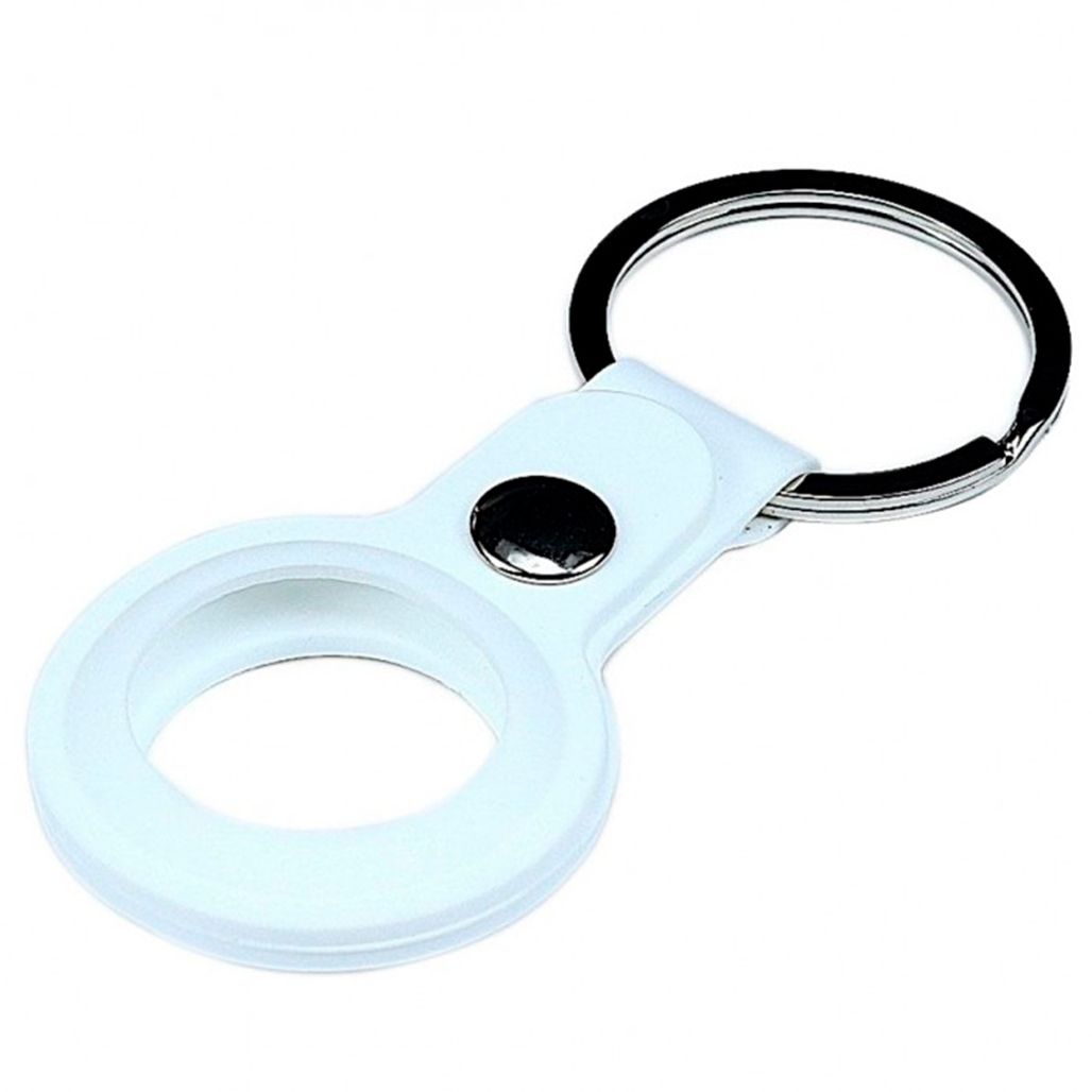 

Чехол для Apple AirTag - Silicone Key Ring (White) HC
