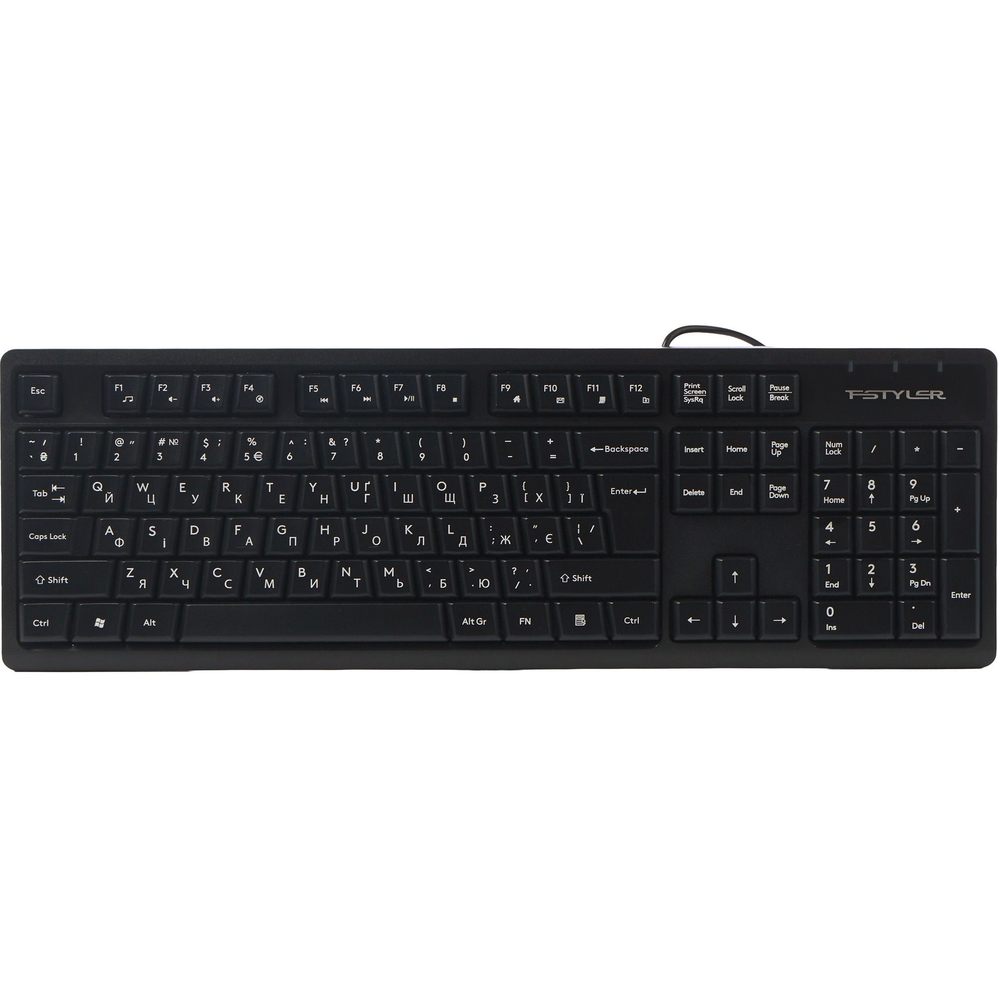 

Клавиатура A4Tech Fstyler FKS12 Black (4711421003155)