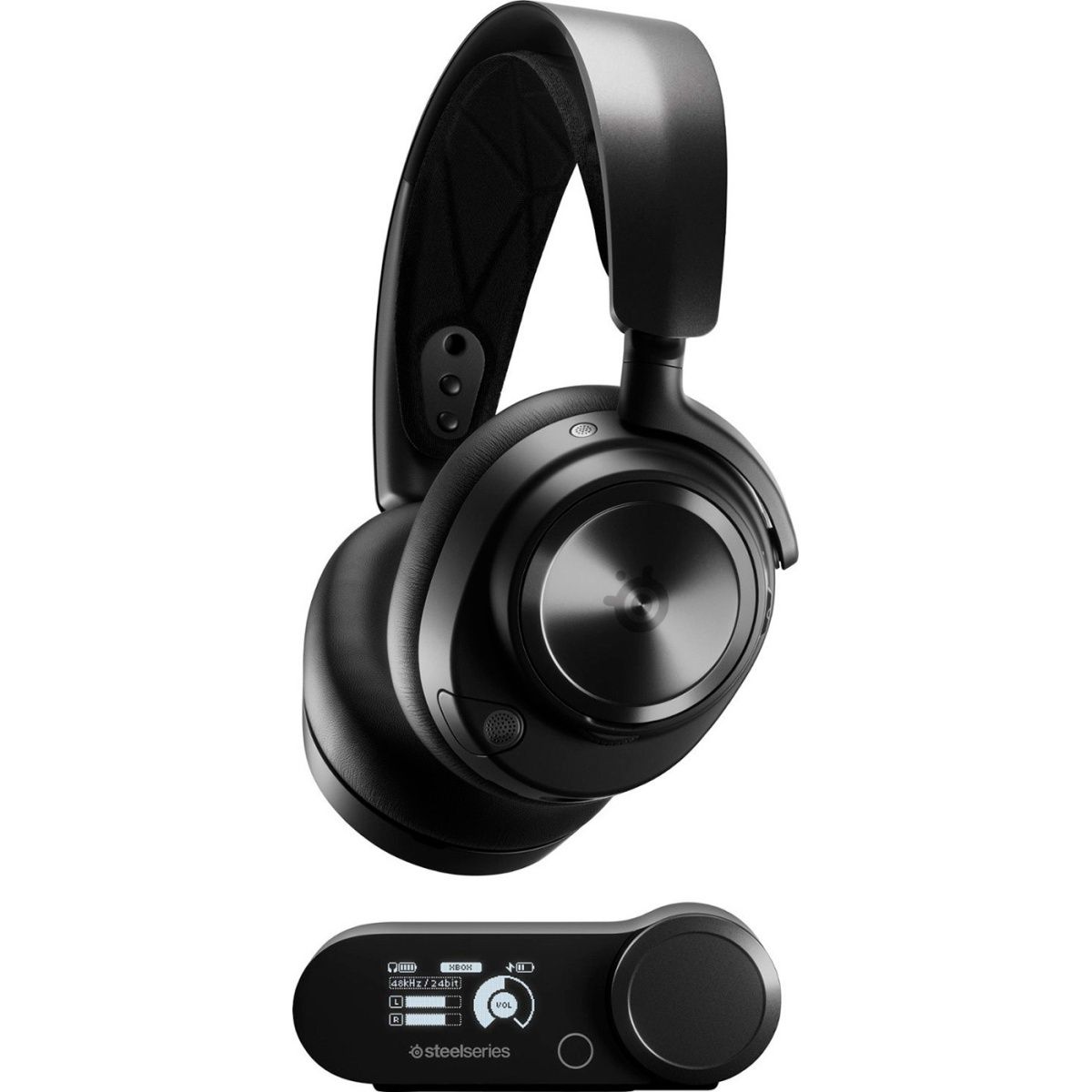 

Игровые наушники SteelSeries Arctis Nova Pro Wireless для Playstation/ PC Black (61522)
