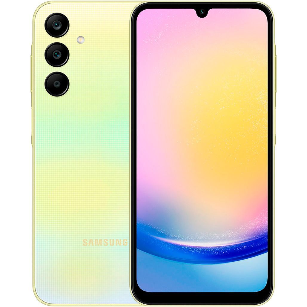 

Смартфон Samsung Galaxy A25 6/128GB Yellow (SM-A256BZYD)