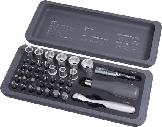 Викрутка з комплектом біт та насадок Xiaomi Jimi Home Screwdriver Set (JM-GNT41)