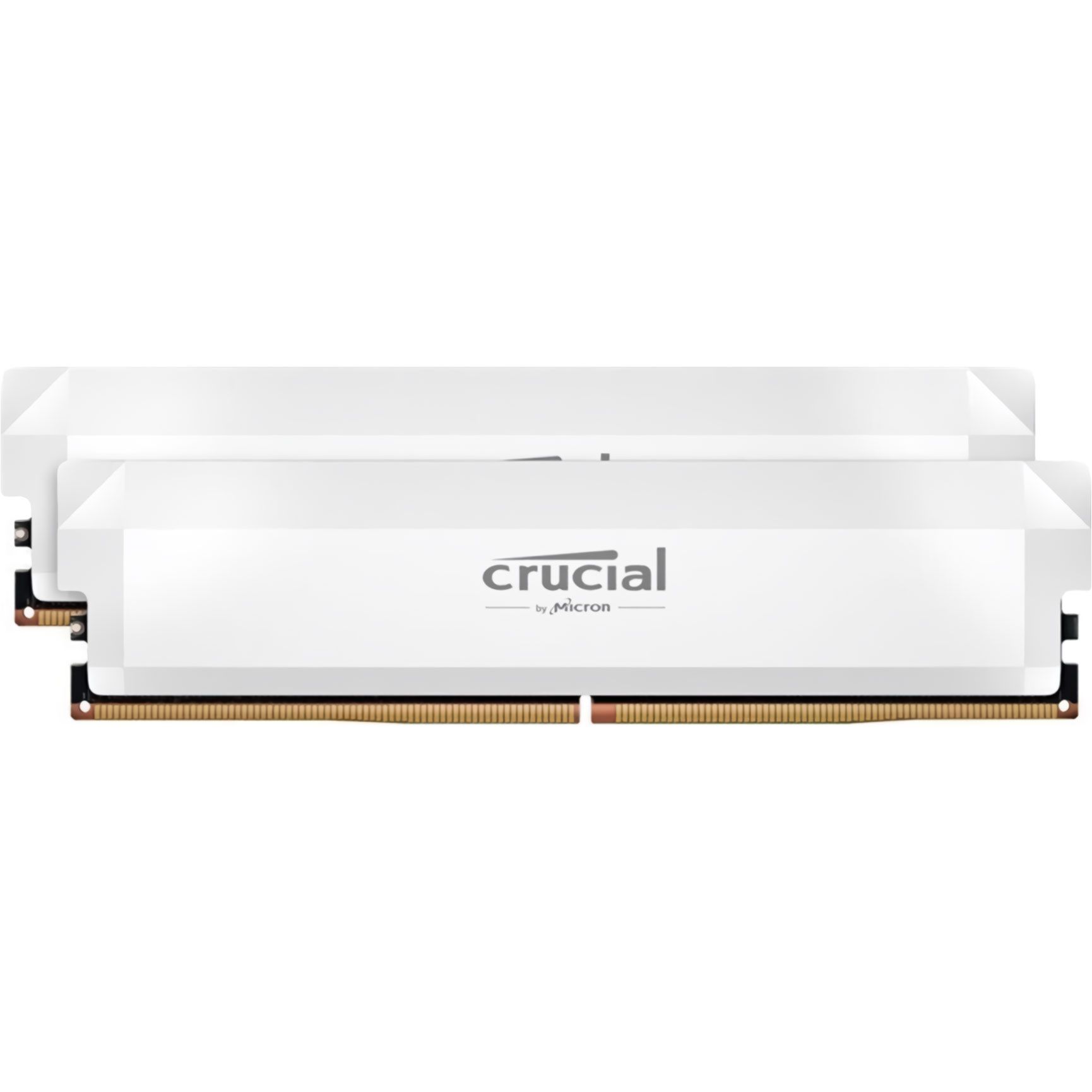 

Модуль пам'яті DDR5 Crucial 2x16GB 6400MHz Pro OC White (CP2K16G64C38U5W)