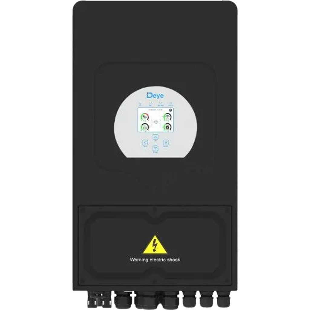

Гібридний сонячний інвертор Deye SUN-6K-SG03LP1-EU Black