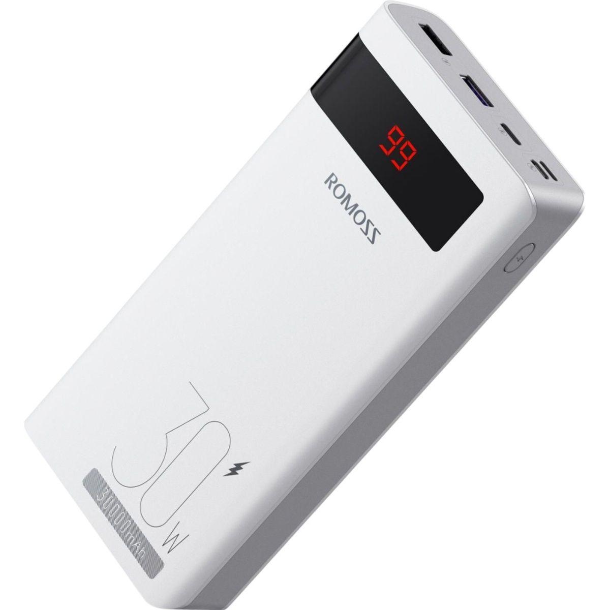 

Зовнішній акумулятор Romoss Sense 8PS Pro 30000mAh 30W White (PHP30-892-1133H)