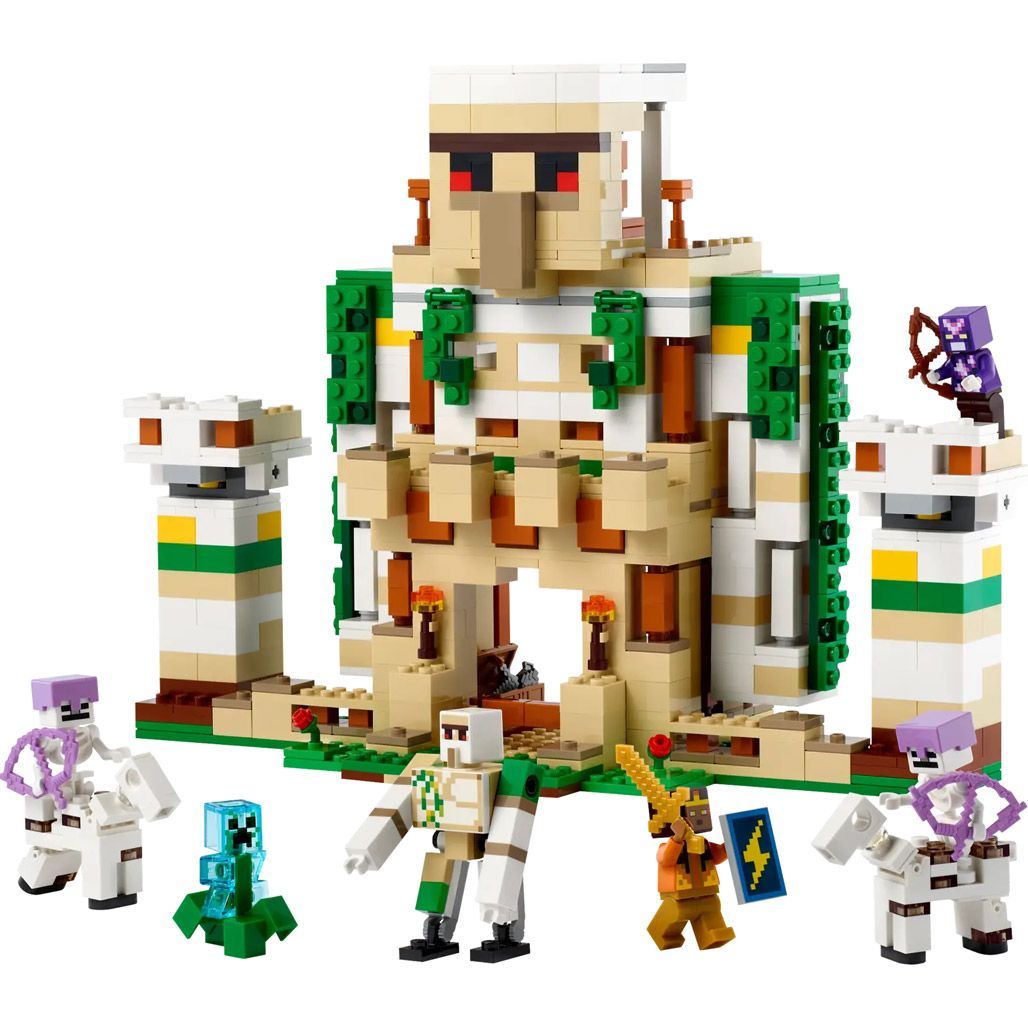 

Конструктор LEGO Minecraft Фортеця "Залізний голем" (21250)