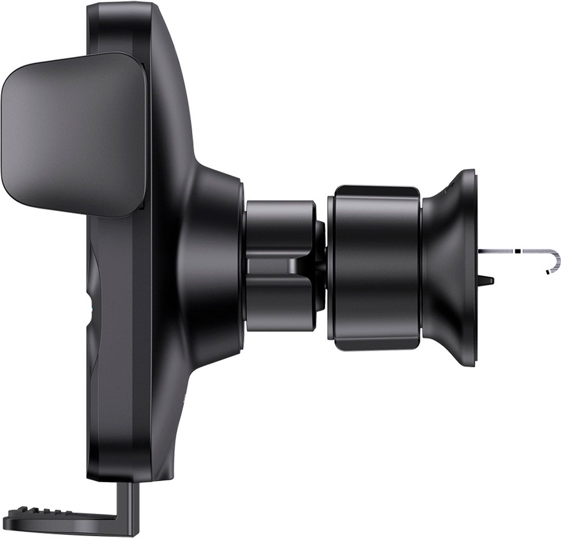 Автотримач із бездротовою зарядкою Baseus Wisdom Auto Alignment 15W Black (CGZX000001)