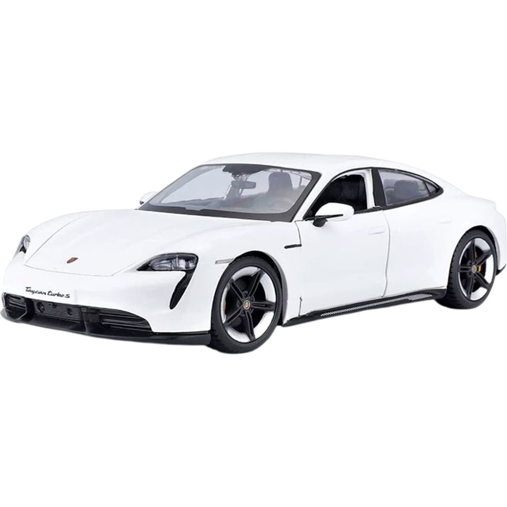 Автомодель Bburago Porsche Taycan Turbo S 1:24 White (18-21098)