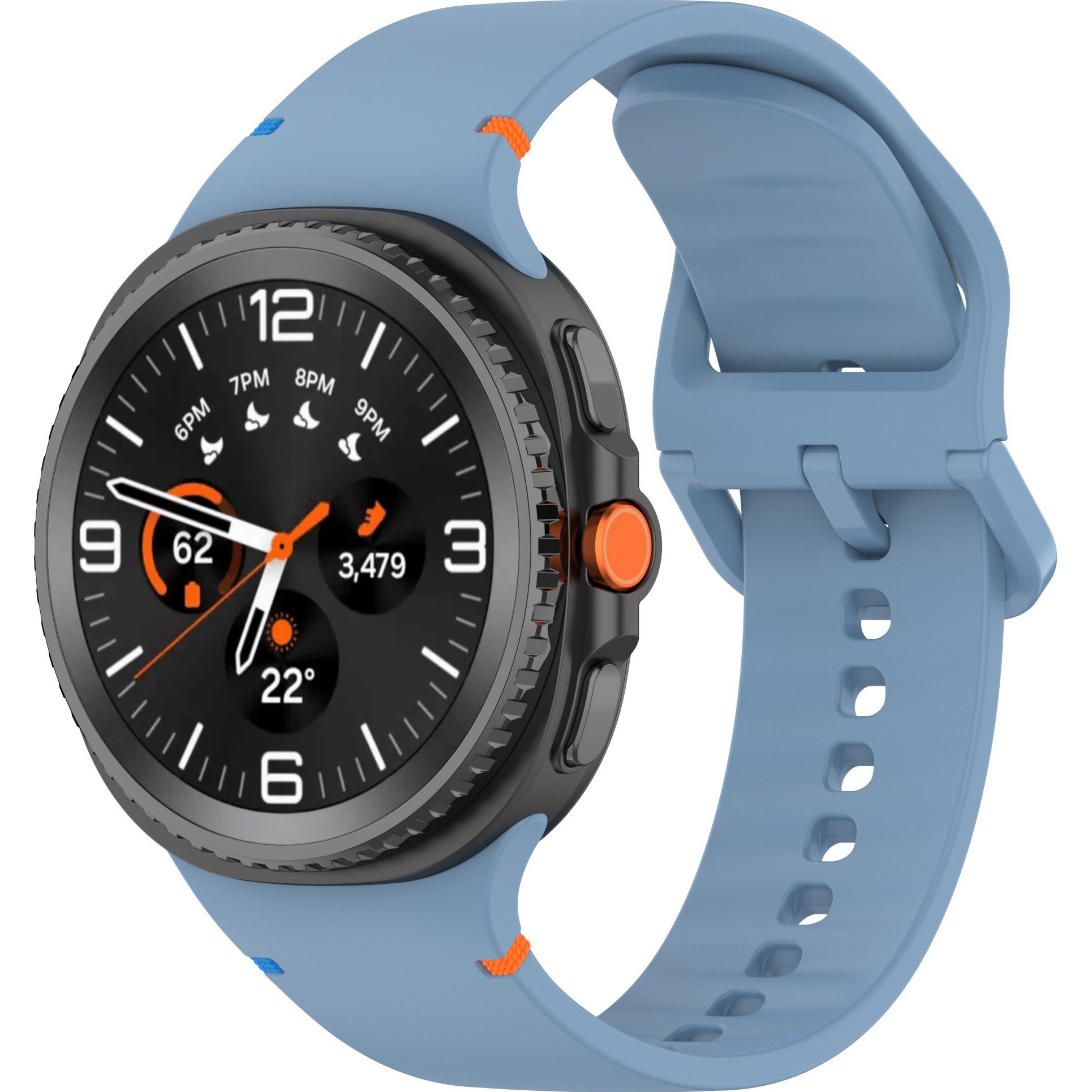 

Ремінець ArmorStandart для Samsung Galaxy Watch8/8 Classic (22х132mm) Light Blue (ARM86873)