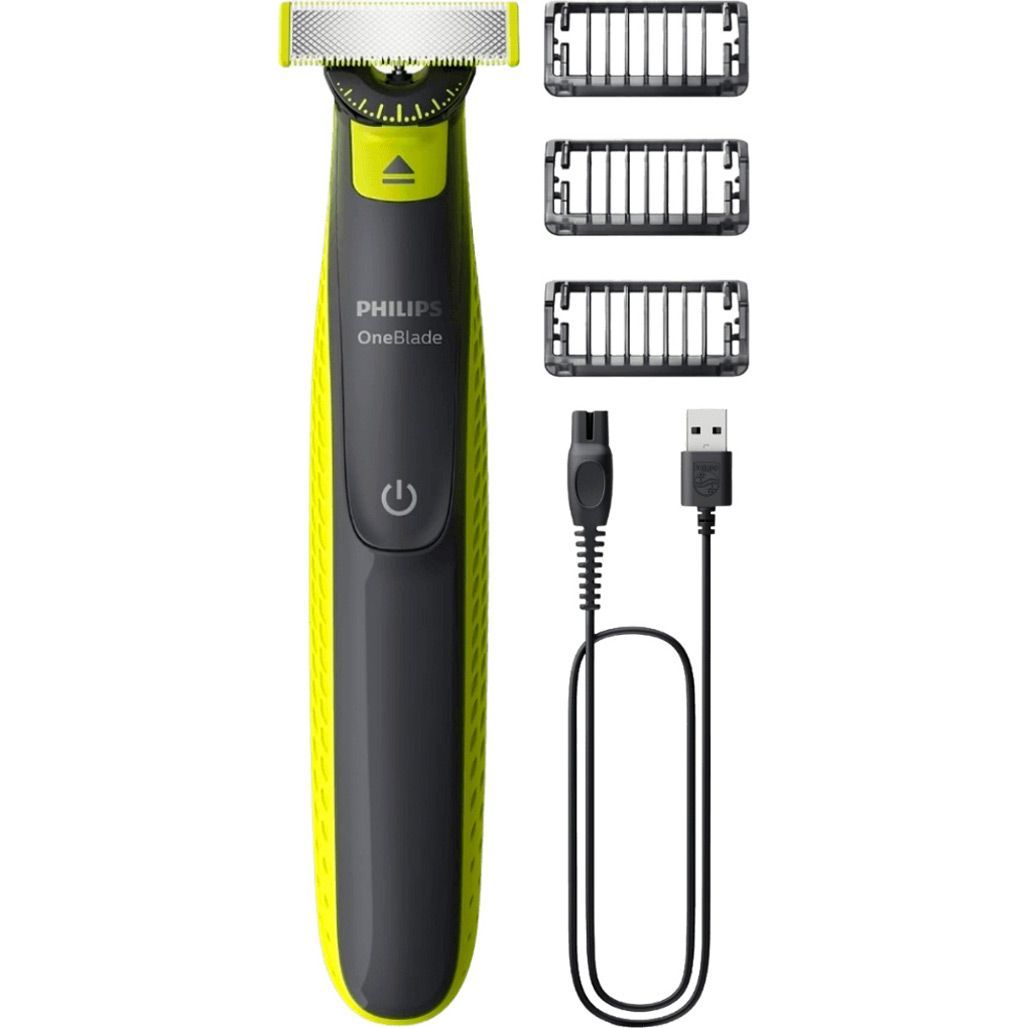 

Триммер для бороды и усов Philips OneBlade 360 QP2724/23