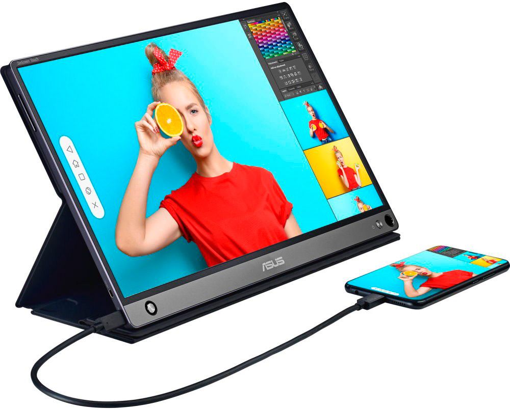 Портативний монітор Asus MB16AMT (90LM04S0-B01170)
