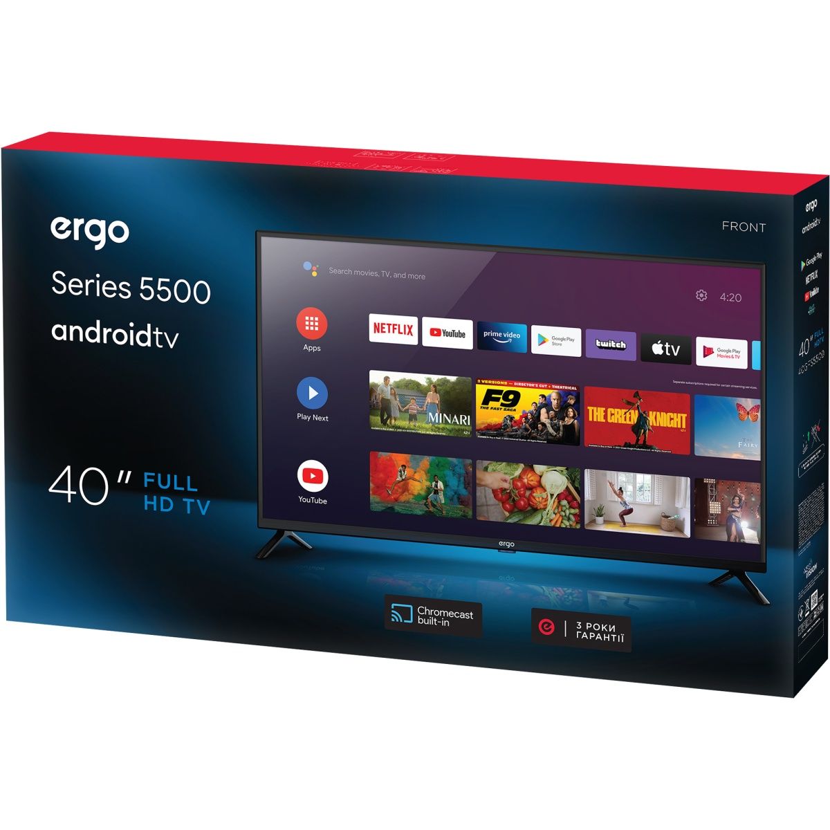 Телевізор Ergo GFS5500 40