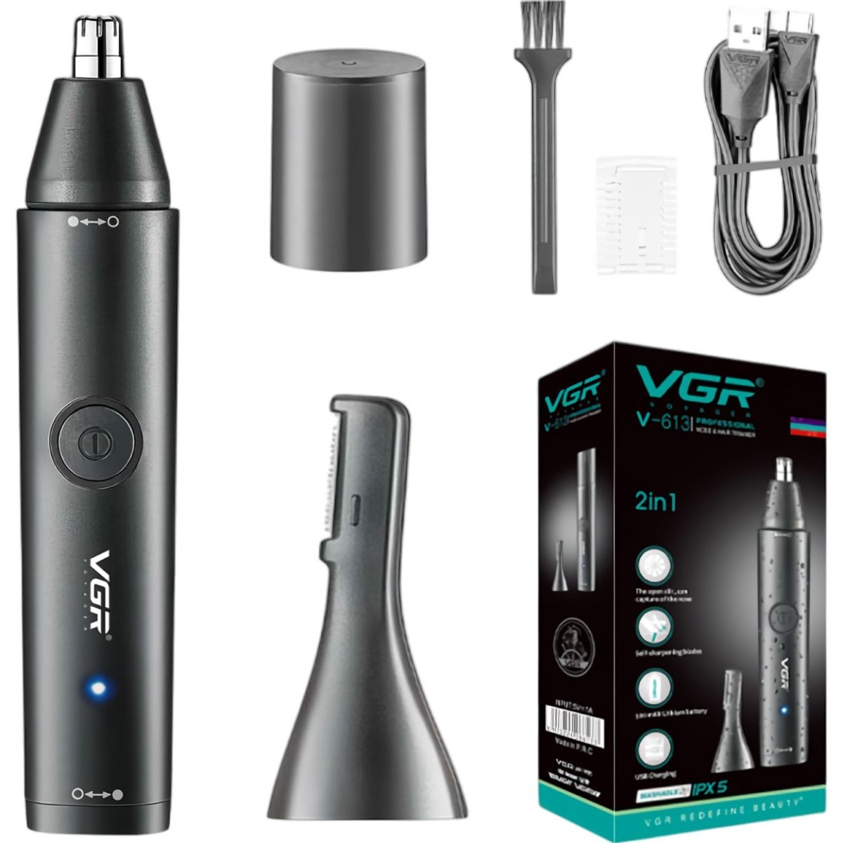 

Триммер для носа и ушей VGR V-613